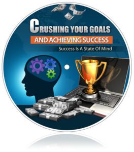 Crushing Your Goals and Achieving Success CD DVD Label 2