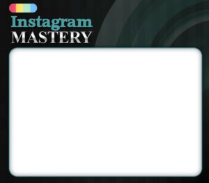 Instagram Mastery CD Case Rear