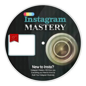 Instagram Mastery CD DVD Label