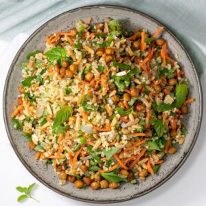 foxtail chickpea salad